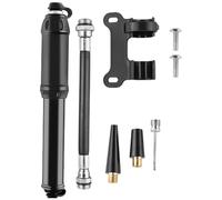 Portable Bike Pump - 3 X 19.5 Cm/1.18 X 7.67in High Pressure Lightweight Portable Repair Tools | Riding Tool Organizatio Np - for Mountain Road Cycling Gravel Fat Motorcycle Biking Camping
