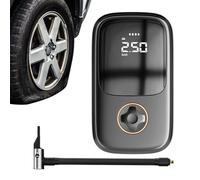 Portable Bike Pump, Road Bike Pump | USB Charging Intelligent Tire Inflator, Multi-Mode Car Care Accessories with LED Light for Home Travel