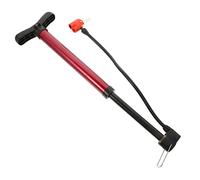 Portable Bike Tire Air Pump Compact Foot Pump for Quick Inflation Slip Pedal Multi Purpose Use for Bicycles Motorcycles and Balls Lightweight Design Random Color