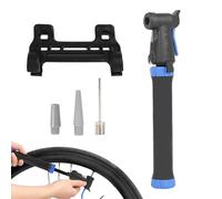 Portable Bike Tire Pump,Portable Cycling Inflator Air Pump - Manual Cycling Accessories High Pressure Inflator for Inflatables Women Men Inflatable Toy Balls Basketball