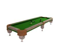 Portable Billiard Practice Table For Home, Indoor Master Your Aim And Cue Ball Control(C210cm)