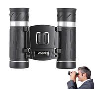Portable Binoculars Distance | Hd Binoculars | High Power Binoculars Adults Low Light Night Vision | 200×22 Folding Professional Binocular for Outdoor Travel and Sightseeing