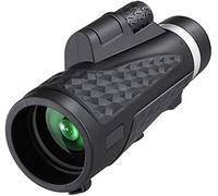 Portable Binoculars High Power 10x50 Monocular Telescope, High Power Monocular Compact with BAK4 Prism Lens Monocular with Smartphone Adapter for Adults Bird Watching Concerts