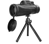 Portable Binoculars High Power HD Monocular Telescope, 40x60 High-Definition Low-Light Can Take Pictures and Video, Large Eyepiece Zoom Monocular Telescope for Smartphone Mobile