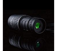 Portable Binoculars High Power Telescope 40x60 12X Pocket High Times High Definition Focusing Monocular Telescope Black