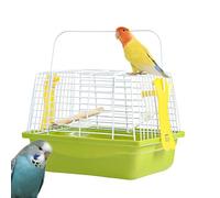 Portable Bird Cage | Bird Carrier Travel Cage | Large Opening Birrd Carrying Tool | Pet Bbird Cagge | Birrd Transport Box For Medium Parrots, Lovebirds, Parakeets And Cockatiels