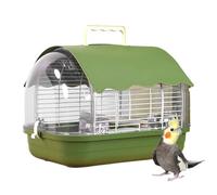 Portable Bird Cage Transparent Bird Travel Carrier
