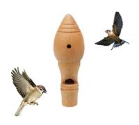Portable Bird Call - Realistic Sound Bird Whistle, Simulation Decoy Caller Device | Wooden Handheld Birds Caller with Authentic Tones, Effective Wildlife Calling Tool for Hunters Adults Beginners