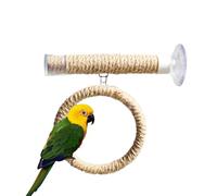 Portable Bird Perch, Interactive Parrot Stand Rack, Travel Accessory with Sturdy Build, Comfortable Wall Bath Perch for Cage, Stylish Indoor Tool with Modern Design, Outdoor Bird Stand for Car