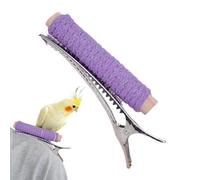 Portable Bird Perch Lightweight Fun Interactive Bird Accessory | Lightweight Parrot Perch for Budgies, Parakeets, Cockatiels, Agapornids, Macaw, Laws, Garden, Patio