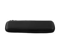 Portable Black EVA Shell Pen Pencil Case Stationery Holder for Fountain Pen Ballpoint Electronic Cigarette, 7.87 X 2.75 X 1.37, Light Weight, Eco-Friendly Material, for Office School Students