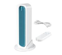 Portable Bladeless Tower Fan For Bedroom, Quiet Oscillating Fan