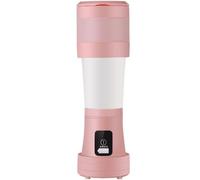 Portable Blender 450ml Rechargeable Smoothie Maker - Mini Juicer Cup with 6 Blades for Shakes, Ice Crushing, Baby Food - Travel-Friendly, Colors