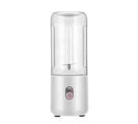 Portable Blender, 500ml USB Rechargeable Mini Blender with 6 Blades for Shakes and Smoothies, Personal Blender for Travel, Home, Sport, Office, Camping (White)