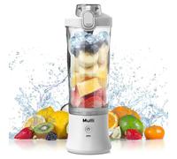 Portable Blender, 600ml USB-C Rechargeable Smoothie Maker for Shakes | Personal Blender for Shakes, Smoothies & Baby Food, Dual Mode & Pulse, BPA-Free Sip Lid with Carry Handle, Dishwasher Safe