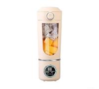 Portable Blender 700ml USB-C Rechargeable Ice Crush(Beige)