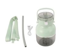 Portable Blender Cup USB Rechargeable Cordless Mini Electric Juicer Cup with Straw 500ML Large Capacity for Smoothies Shakes and Drinks ABS Material 26.88oz (Green)