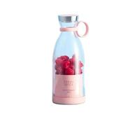 Portable Blender, Fashion Portable Blender for Shakes and Smoothies 11.8 Oz, Magnetic USB Fast Charging Mini Fresh Juice Mixer Bottle, Take It for Traveling, Outdoor, Gym, Office, Cars, Gift -PK