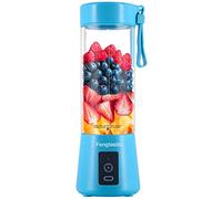 Portable Blender for Shakes and Smoothies, Personal Mixer USB Rechargeable Small Smoothie Mixer (Blue)
