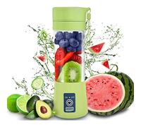 Portable Blender, Mini Blender for Shakes and Smoothies,Upgrade The 6-Blades with USB Interface, Green