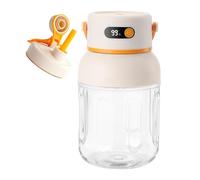Portable Blender,On the Go Blender,Multifunctional Juicer Cup with Digital Display,Fresh Juice Portable Blender for Smoothies or Shakes,Wireless USB Rechargeable Fruit Blender for Outdoor (1200ML)