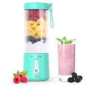 Portable Blender, Personal Size Blender for Smoothies and Shakes,USB Rechargeable Mini Blender Fresh Juicer Cup with Stronger Motor Household Fruit Mixer for Kitchen,Home,Travel