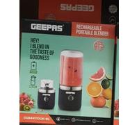 Portable Blender Smoothie Maker 420ML Rechargeable Fruit Mixer Mini Juicer White