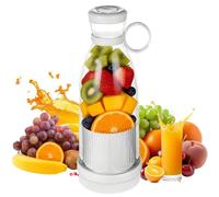 Portable Blender, USB Rechargeable, 400ml Wireless Mini Juicer, Compact & Travel-Friendly, Ideal for Juices, Protein Shakes, Frozen Fruits & Baby Food