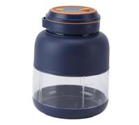 Portable Blenders Ice Crusher Blender, 1300mAh Battery Portable Blender with 800ml Capacity, Upgraded Blades, Silky Drinks On-The-Go (Blue)