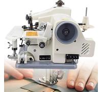 Portable Blind Stitch Hemming Machine with Pedal for Sewing and Embroidery, High Speed and Adjustable Needle Pitch