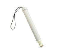 Portable Blind Walking Stick, 9-section Short Blind cane, 125cm/49in Adjustable Cane Walking Cane for the Blind and Vision Impaired(White)