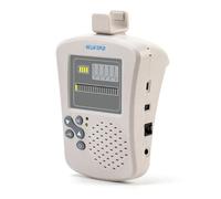 Portable Blood Flow Rate Detector, Handheld Doppler LCD Display Blood Flow Strength, 8Mhz Probe Vascular Medical Examination, Detect arterial/venous Blood Flow Status.