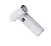 Portable Blower Fan Featuring 100000RPM Motor 5 Adjustable Speeds Turbos Mode and Built in LED Light Fast Charging Motor Handheld Fan