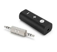 Portable Bluetooth Audio Adapter, 2 In 1 Call General Earphone Car Speaker, Built-in High Definition Noise Reduction Microphone, For phone, car, pc