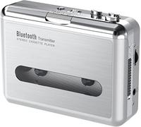 Portable Bluetooth Cassette Player, Wireless Tape Player Compact Audio Music Bluetooth Output to Earphone/Speaker, Wireless Tape Player for Entertainment, Leisure Sports, Travel
