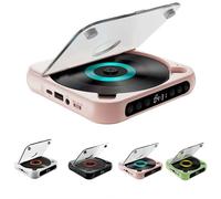 Portable Bluetooth-Compatible CD Player: Hi-Fi Sound, Wireless & Wired Playback,Bluetooth Type-C Charging MP3/CD/CD-R Support Lightweight Travel Music Player with Dual Listening Modes