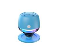 Portable Bluetooth-compatible Loudspeaker LED Color Light Outdoor Sport Phone Holder With LED Light Phone Holder