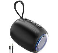 Portable Bluetooth Speaker, Bluetooth 5.3 Wireless Speaker with 12H Playtime, RGB Breathing Lights, IP7 Waterproof, TWS Wireless Pairing Loud Speaker for Home, Outdoor, Party , Travel, Sport