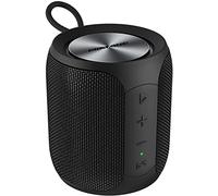 Portable Bluetooth Speaker, Wireless IP67 Waterproof Outdoor Speaker with Subwoofer, 16W Louder Volume, Longer Playtime, Bluetooth 5.0, Dual Pairing, Portable Speaker for Party Beach Camping, Black