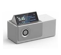 Portable Bluetooth Speaker with 5" Flip Screen, Lyrics Display & 1800K Ambient Light for Home, Party, Outdoor