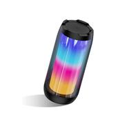 Portable Bluetooth Speaker, with LED Lights, Enhanced Bass, TF Card Supported Outdoor Speaker, True Wireless Stereo Sound for Party, Shower and Bike Riding
