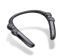 Portable Bluetooth Speakers, BBH-929s Pro Neckband Bluetooth Speakers with Built-in TF Memory Card, Wireless Wearable Speaker CVC 8.0 Noise Cancelling 3D Sound Personal Sport Speaker with Mic(Black)