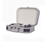 Portable Bluetooth Turntable with Built-in Speaker, 3-Speed Vinyl Player for Home and Travel Use