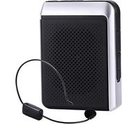 Portable Bluetooth Voice Amplifier with Wireless Microphone Headset, 30W Power, 4000mAh Dual Battery for Teaching, Tour Guiding, Coaching, Presentations