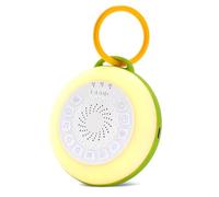 Portable Bluetooth White Noise Machine | 31 Soothing Sounds | Food-Grade Silicone Bumper | 7-Color Night Light | 60+ Hours Battery | Child Lock | USB Rechargeable | Sleep Aid for Babies, Kids & Adults