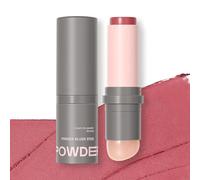 Portable Blusher Stick With Double Head Silky Texture Blusher Stick For Effortless Application On Cheeks Lips And Eye