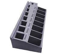 Portable Bolt Organizer - Fastener Sorting Box, Screw Storage Case, Additive Manufactured Container with Precise Compartment Design, Hardware Offering Compact Carry, Toolbox Cabinet Setup for Workshop