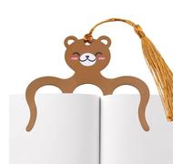 Portable Book Clip, Decorative Cute Page Spreader, Sheet Music Clip for Cookbook Notebook Planner Paper Document, Reading Accessory for Women Men Kids Home Office School Library