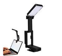 Portable Book Light, Clip Reading Lamp Device, Rechargeable Foldable Glow with Eye Care, LED Night Study Beam System, Minimal Clamp Design Build, Bedroom Desk for Study, Travel, Reading Zone