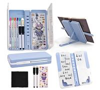 Portable Book Stand, Pencil Case, Adjustable Book Holder, Multifunction Case,Desk Book Stand, Stationery Case for Kids Teen Girls Graduation Birthday